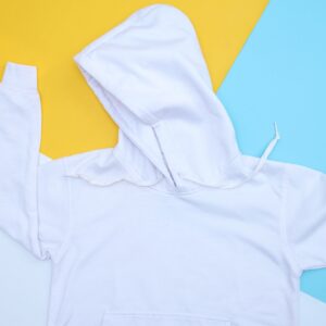 Place it - White fashionable sweatshirt mock up